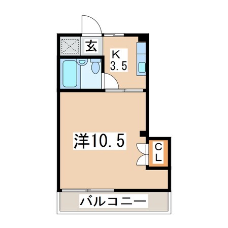 郡山駅 バス23分  島西下車：停歩2分 3階の物件間取画像